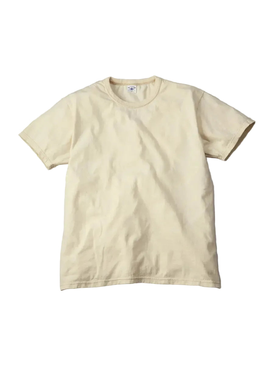 The Flat Head - Plain Tee Ivory [FN-THC-101]