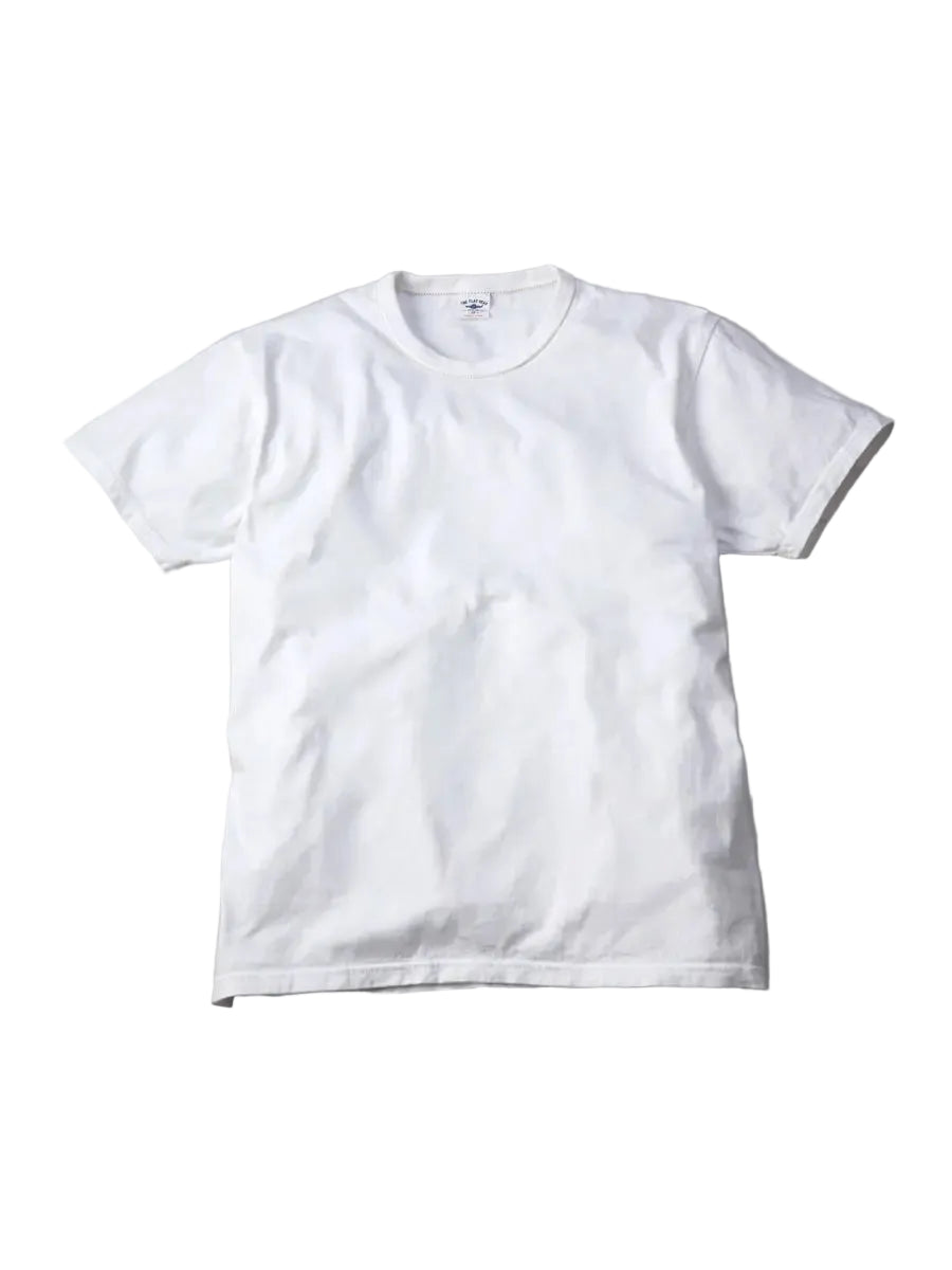 The Flat Head - Plain Tee White [FN-THC-101]