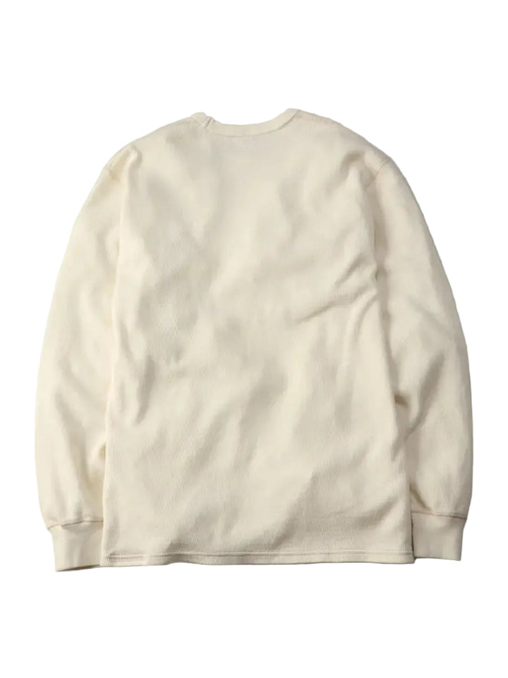 The Flat Head - Thermal Long sleeve Ivory [FN-THL-101]
