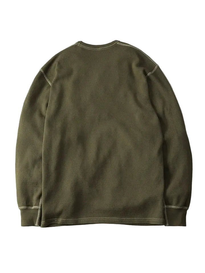 The Flat Head - Thermal Long sleeve Olive [FN-THL-101]