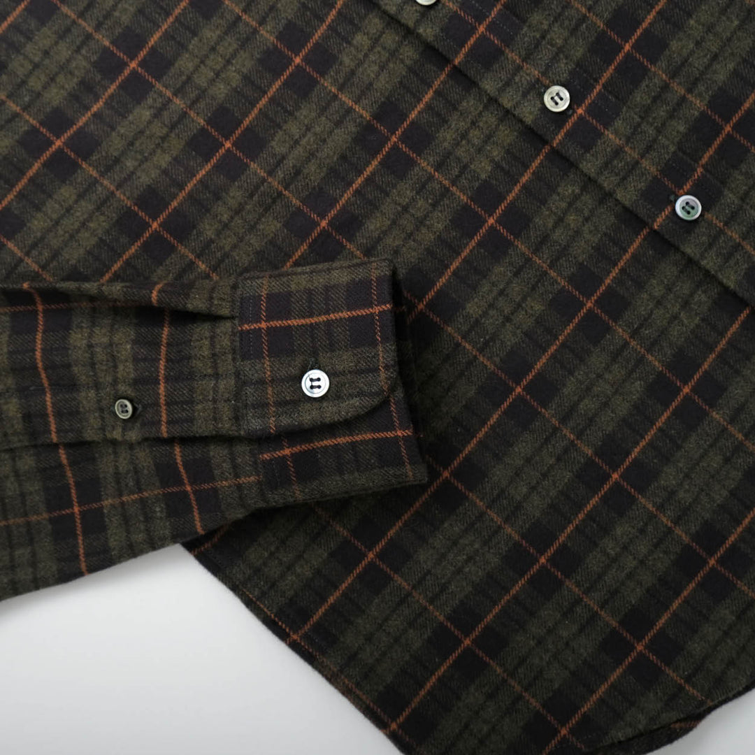Outclass - Hunter Plaid Flannel Classic Shirt [2363]