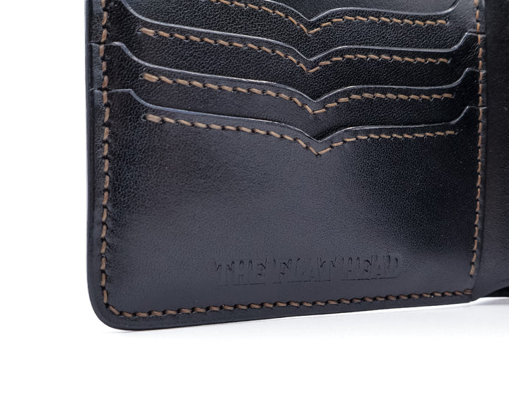 The Flat Head - Cordovan Harness Classic Billfold Wallet [FN-WSN2-3W]