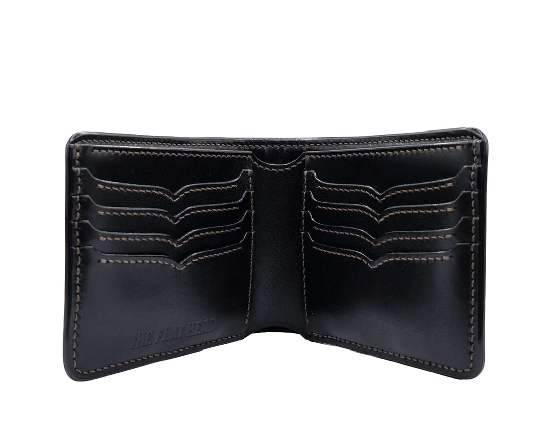 The Flat Head - Cordovan Harness Classic Billfold Wallet [FN-WSN2-3W]