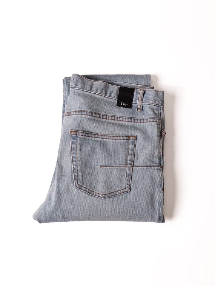 Christian Dior - Light Indigo Tapered Jeans