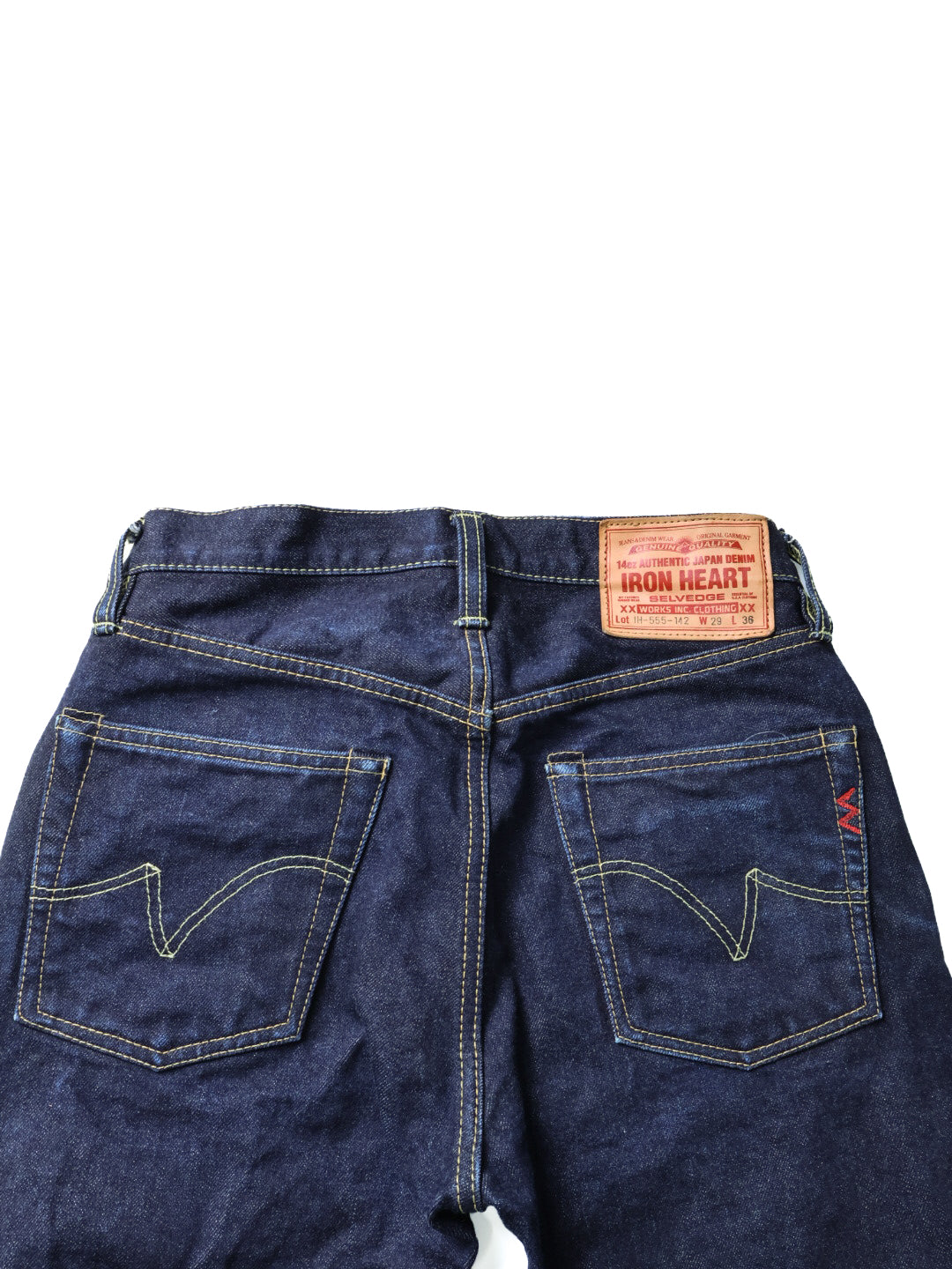 IRON HEART - IH-555-142 14oz Selvedge Jeans [29]