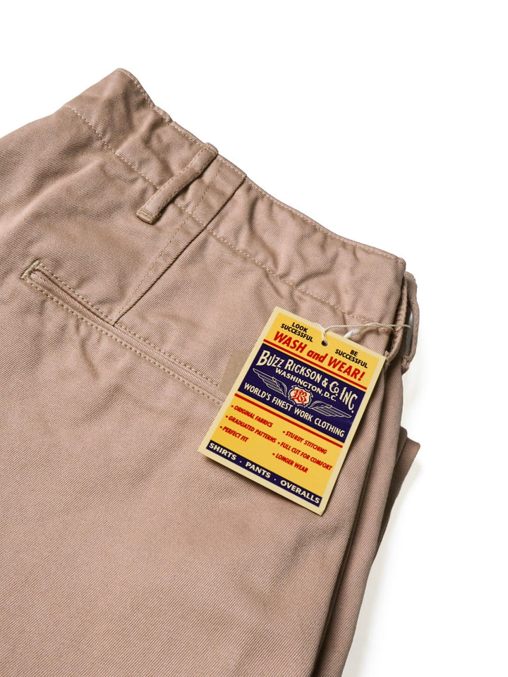 Buzz Rickson &amp; Co. - Lot BR40025A Beige Chino Pants [32]