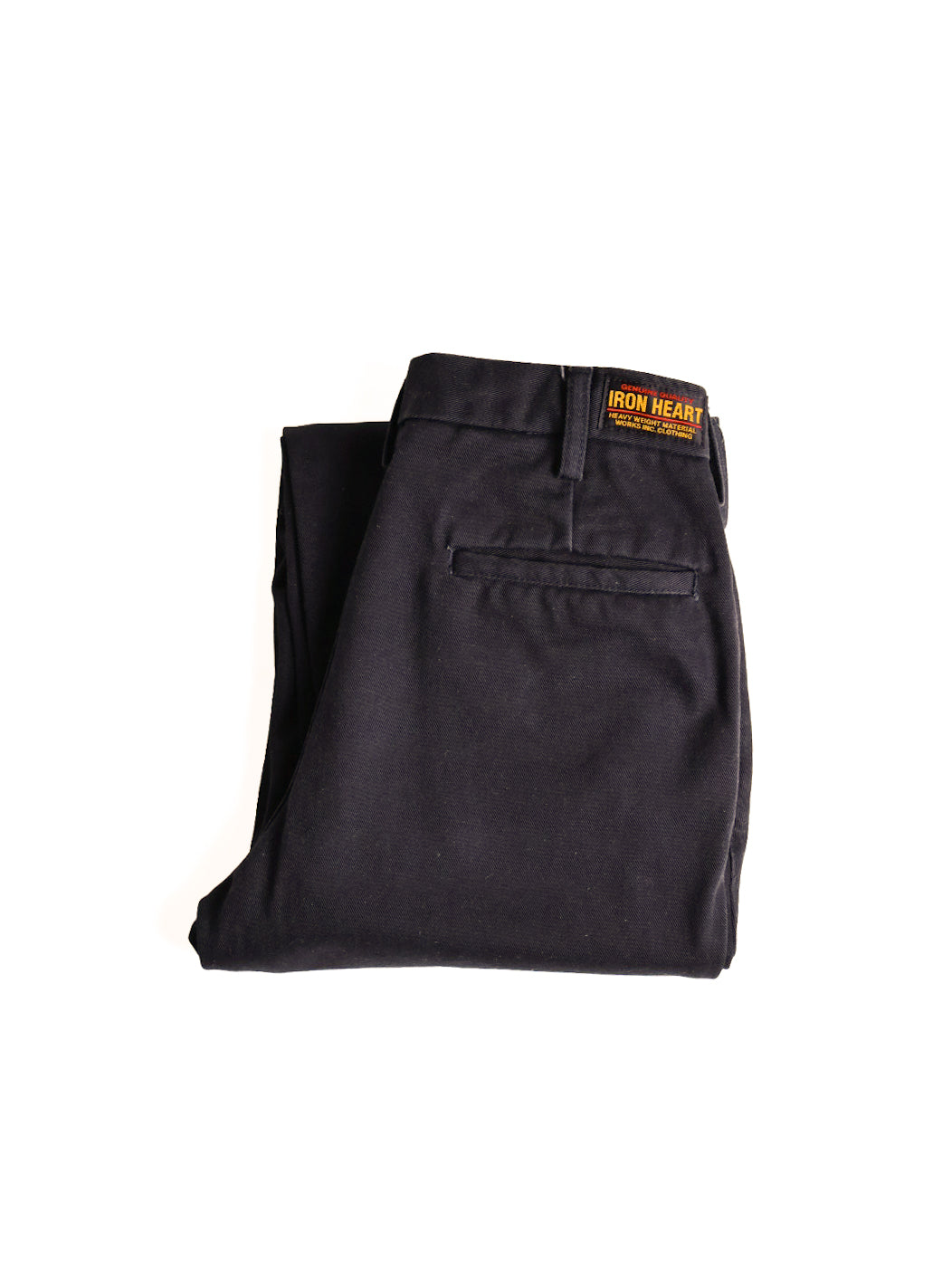 IRON HEART - Black Chino Pants [30]