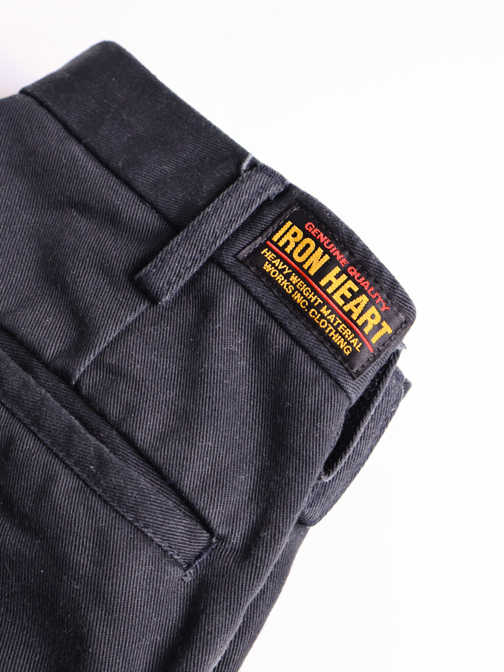 IRON HEART - Black Chino Pants [30]