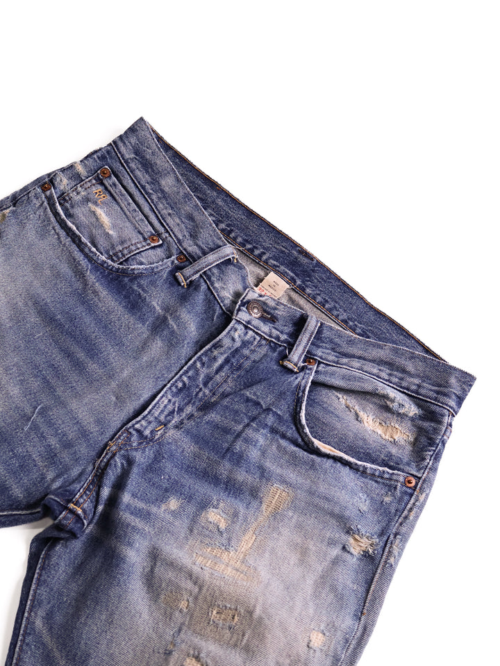 Double RL - Low Straight Selvedge Jeans [32]