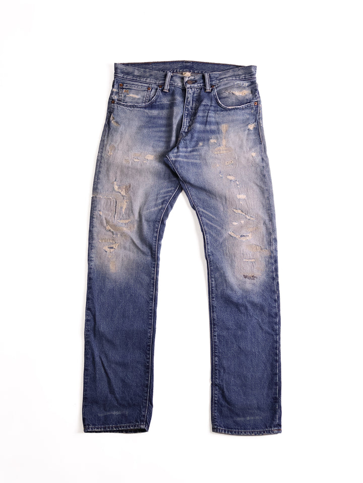 Double RL - Low Straight Selvedge Jeans [32]