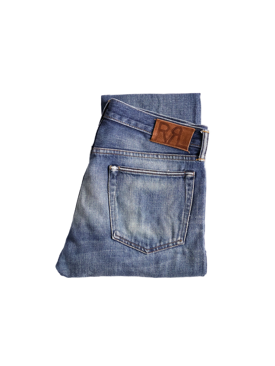 Double RL - Slim Fit Selvedge Jeans [33]