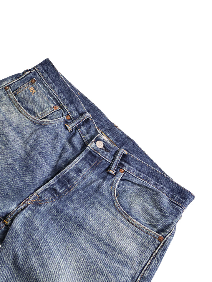 Double RL - Slim Fit Selvedge Jeans [33]