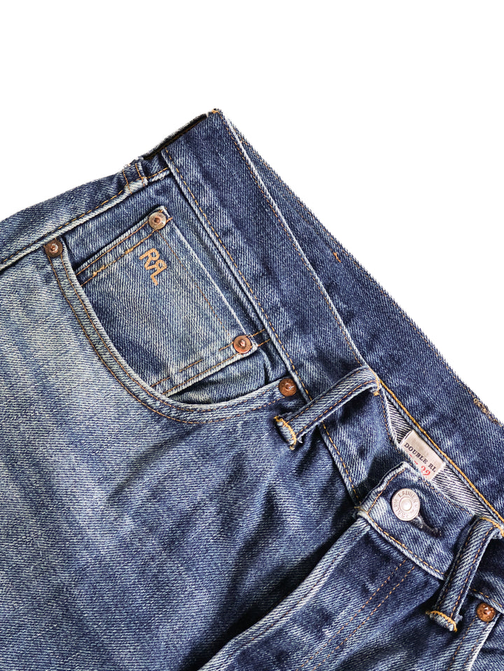 Double RL - Slim Fit Selvedge Jeans [33]