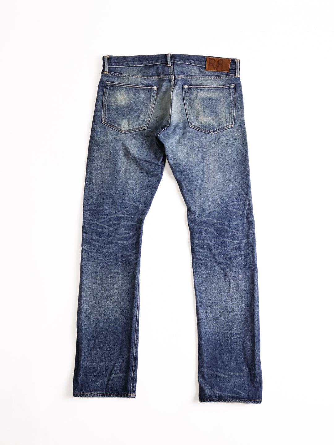 Double RL - Slim Fit Selvedge Jeans [33]