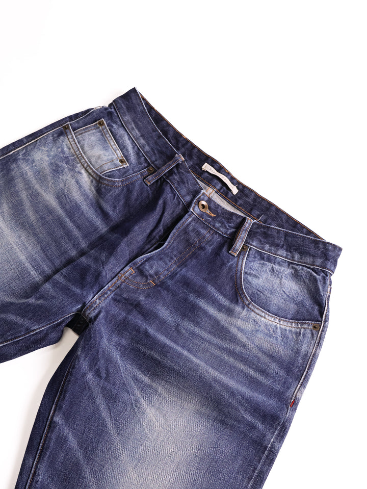 Norman Russell - Slim Straight Fit Selvedge Jeans [36]