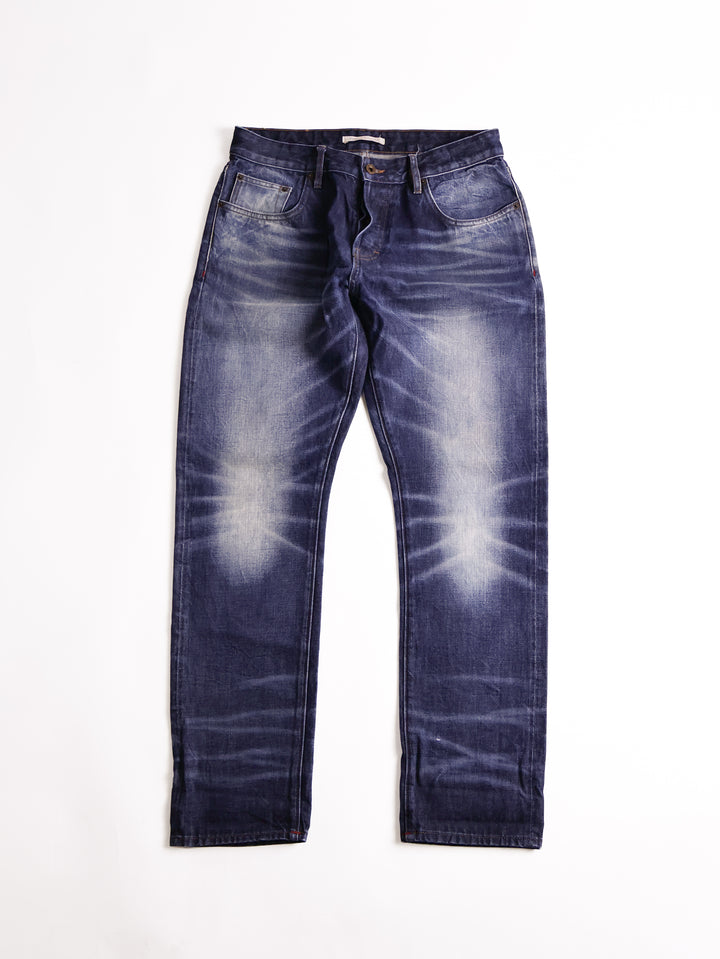 Norman Russell - Slim Straight Fit Selvedge Jeans [36]
