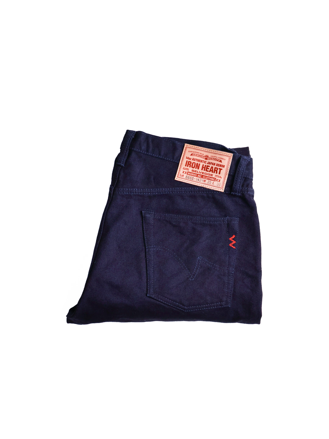 IRON HEART - 88S-142 14oz Straight Fit Selvedge Jeans [35]