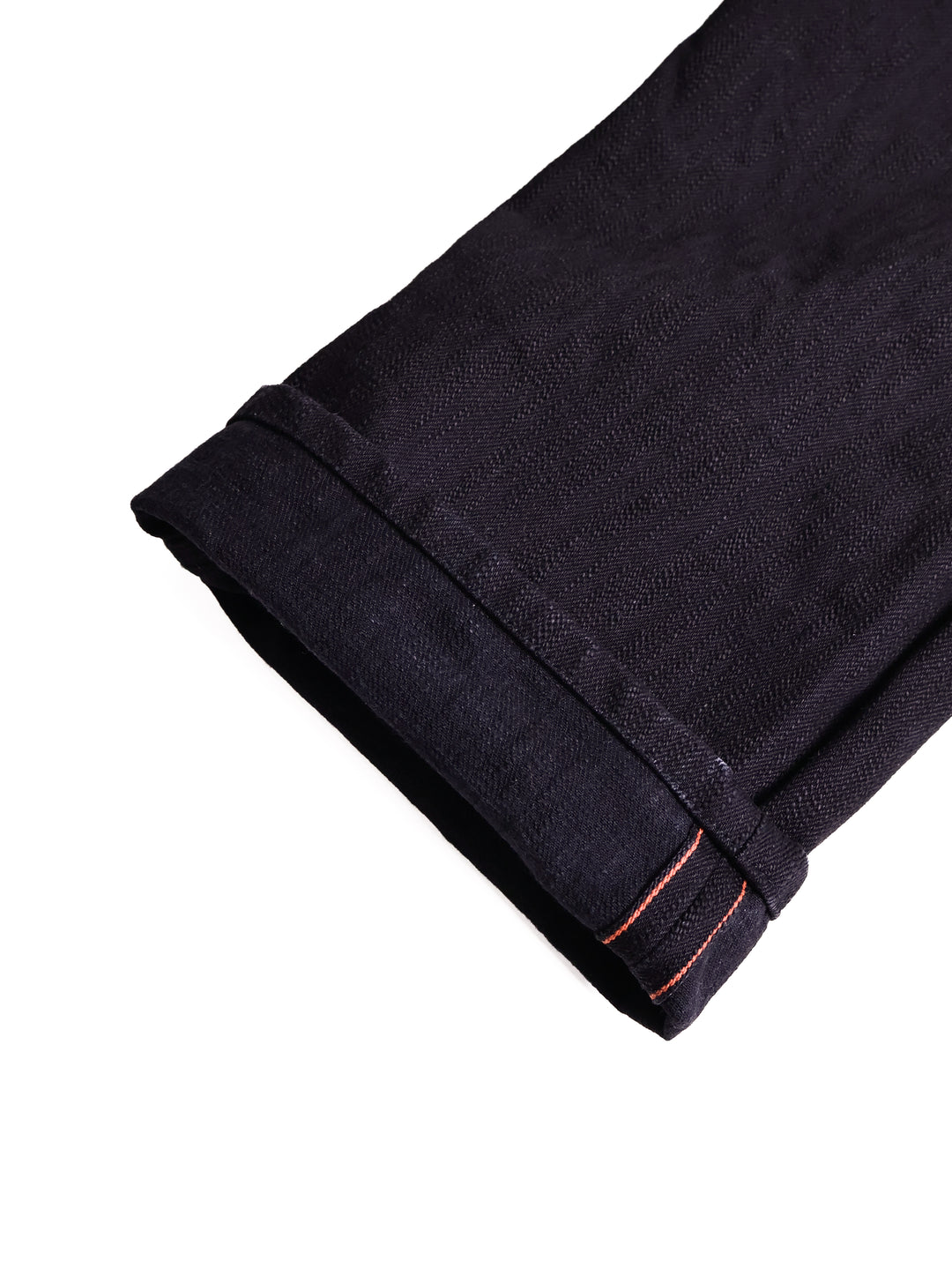 NAKED &amp; FAMOUS - Tapered Fit Shinigami Black Selvedge Jeans [36]