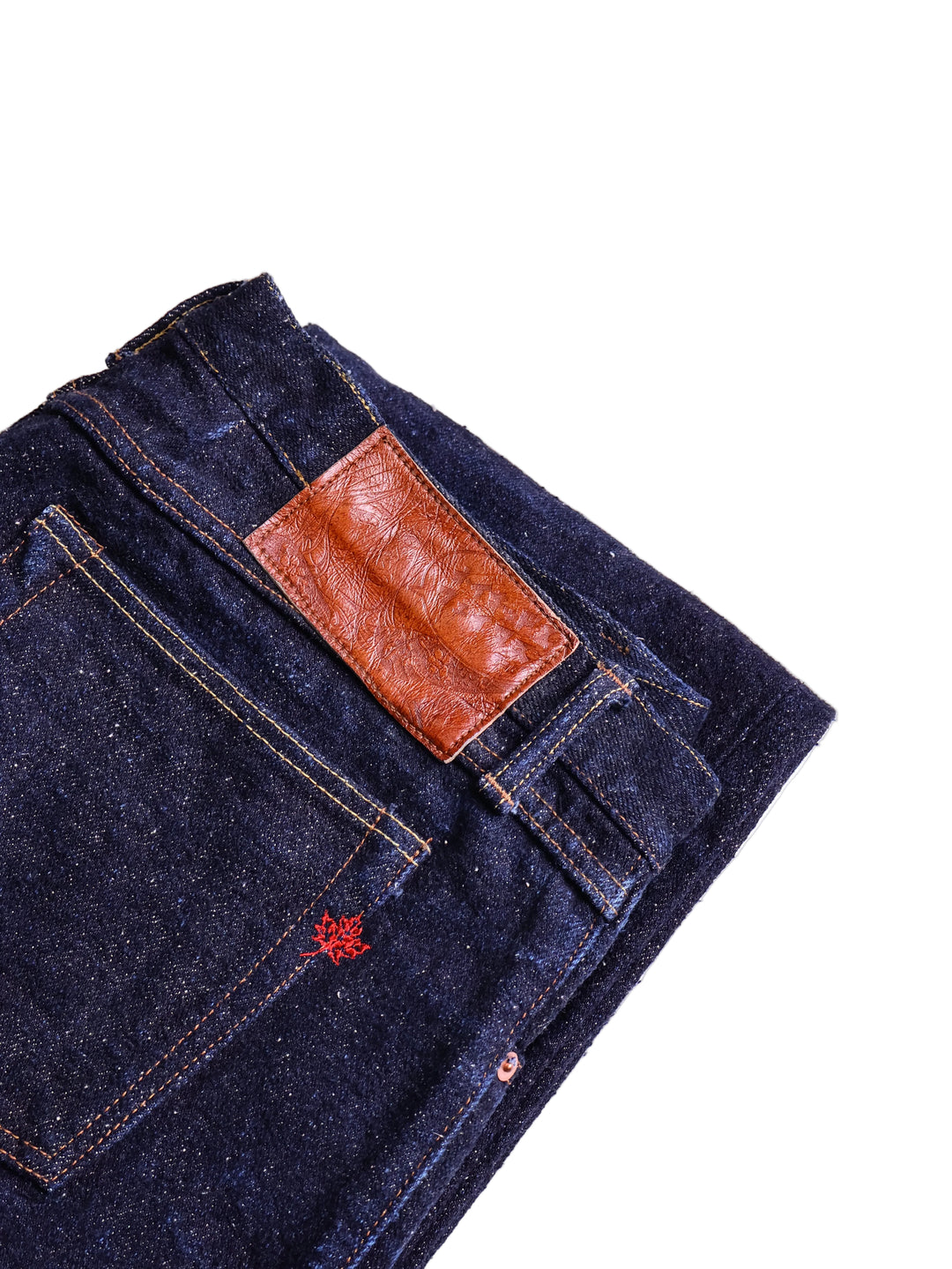 NAKED &amp; FAMOUS - Relaxed Straight Fit Genseki Indigo Selvedge Jeans [36]