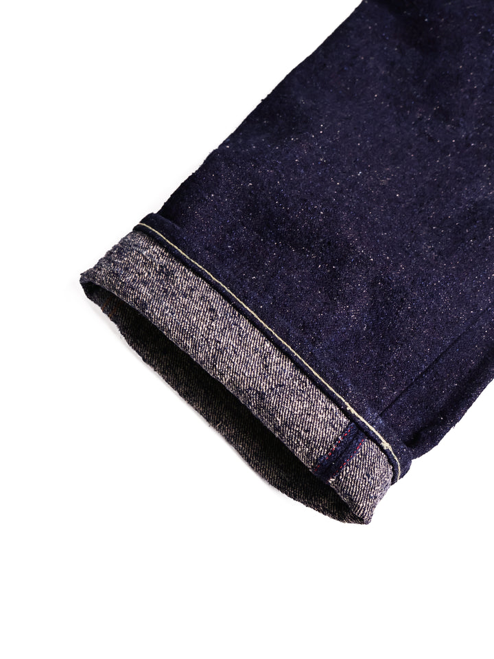 NAKED &amp; FAMOUS - Relaxed Straight Fit Genseki Indigo Selvedge Jeans [36]
