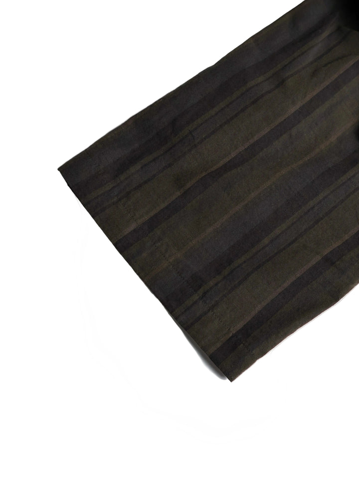 Nanamica - Brown Striped Wide Trousers [30]