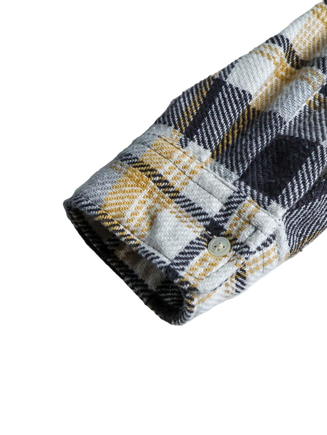 Nanamica - Grey/Beige Heavy Flannel Shirt [M]