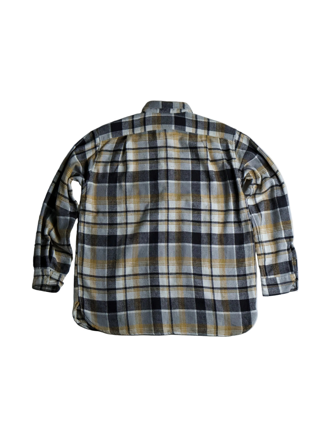 Nanamica - Grey/Beige Heavy Flannel Shirt [M]