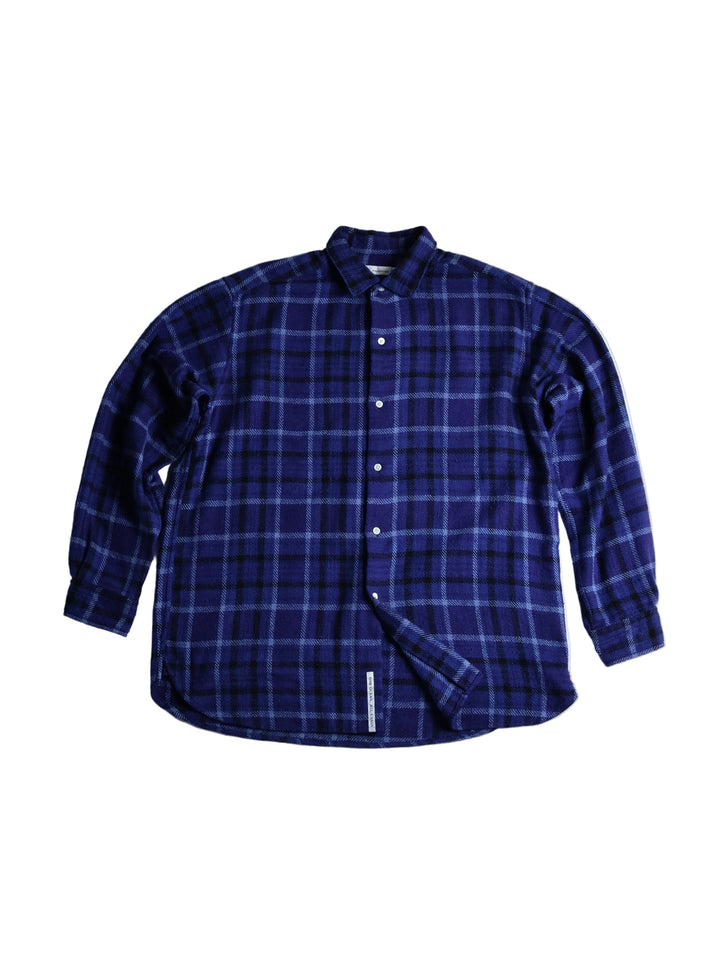 Nanamica - Blue Heavy Flannel Shirt [M]