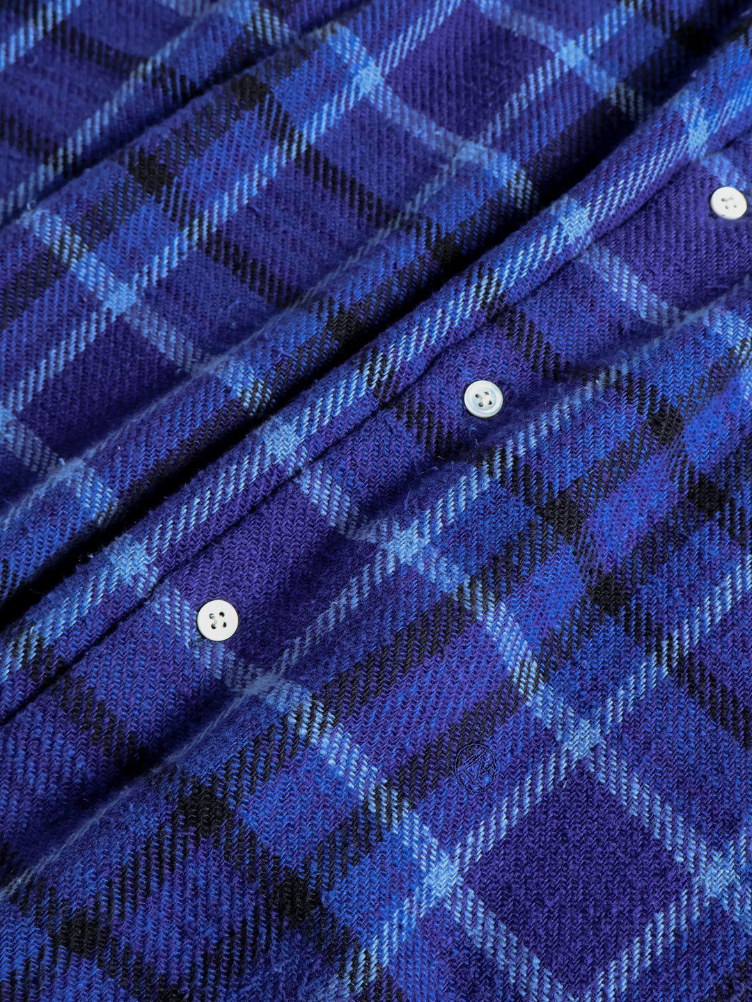 Nanamica - Blue Heavy Flannel Shirt [M]