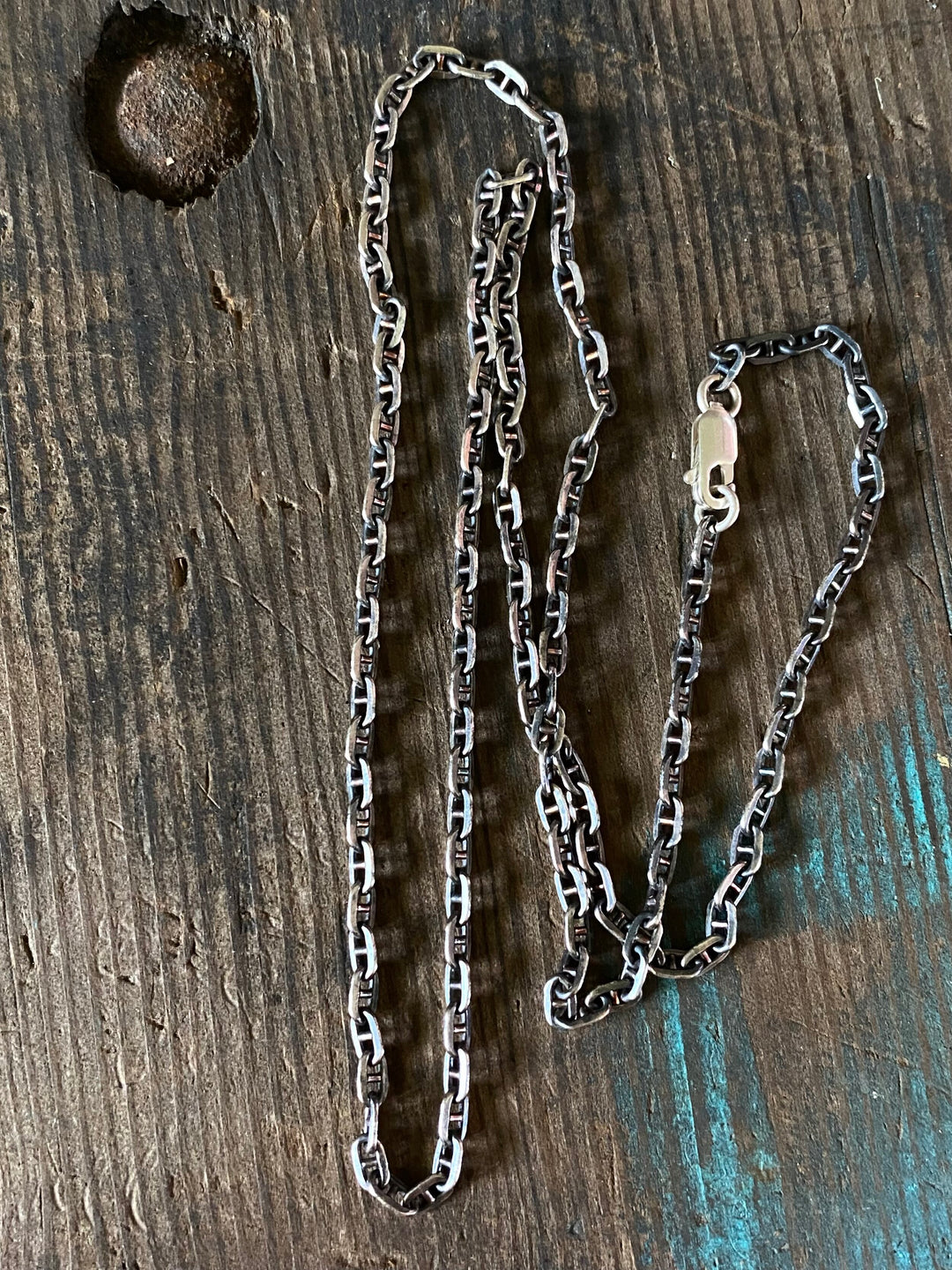 Red Rabbit Heavy Sterling Anchor Chain