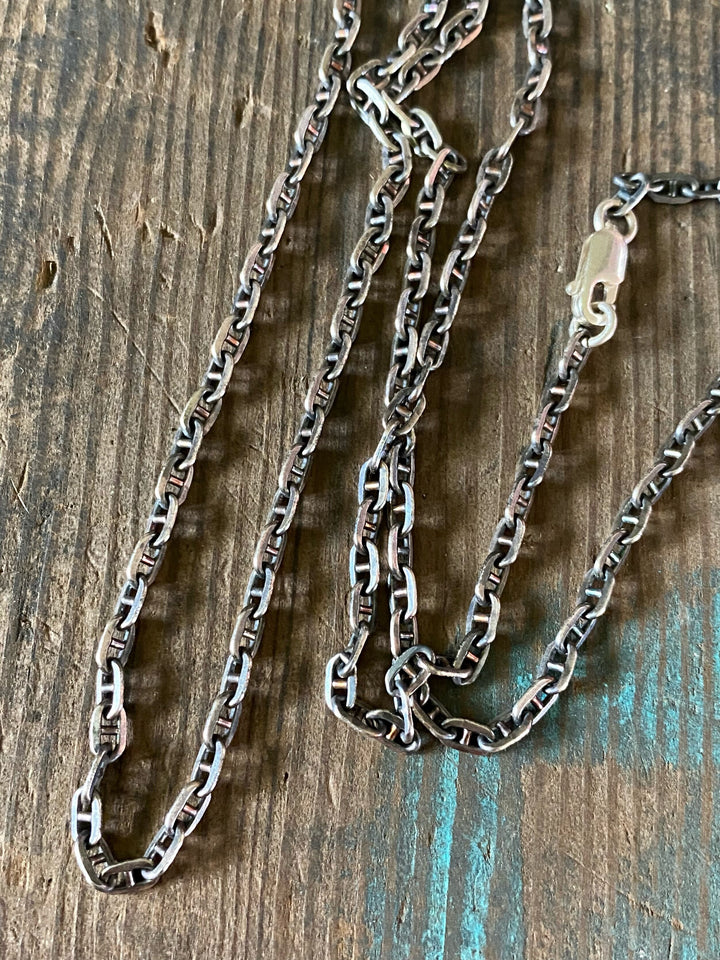Red Rabbit Heavy Sterling Anchor Chain