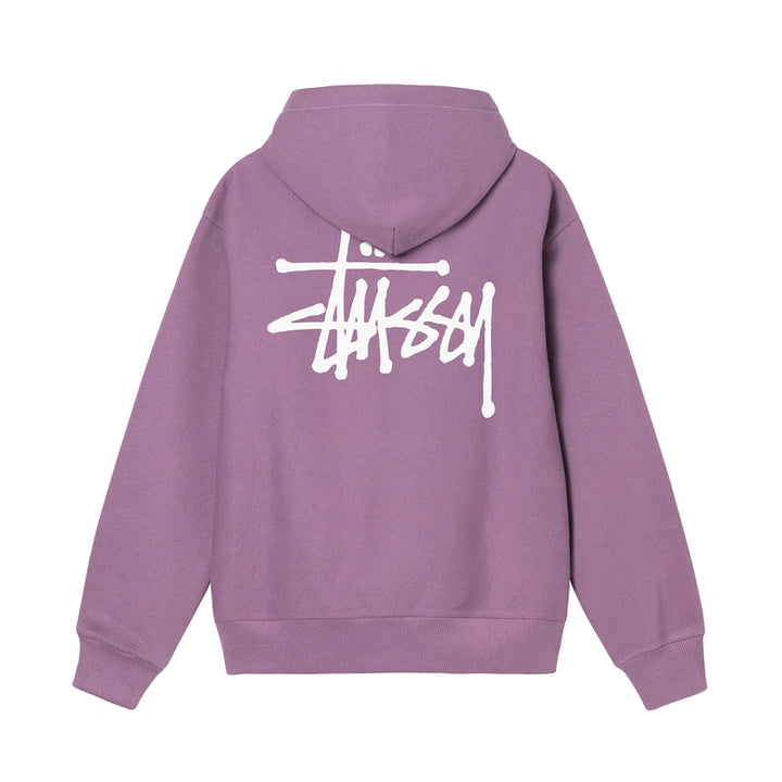 Stüssy Basic Pullover Hoodie Orchid