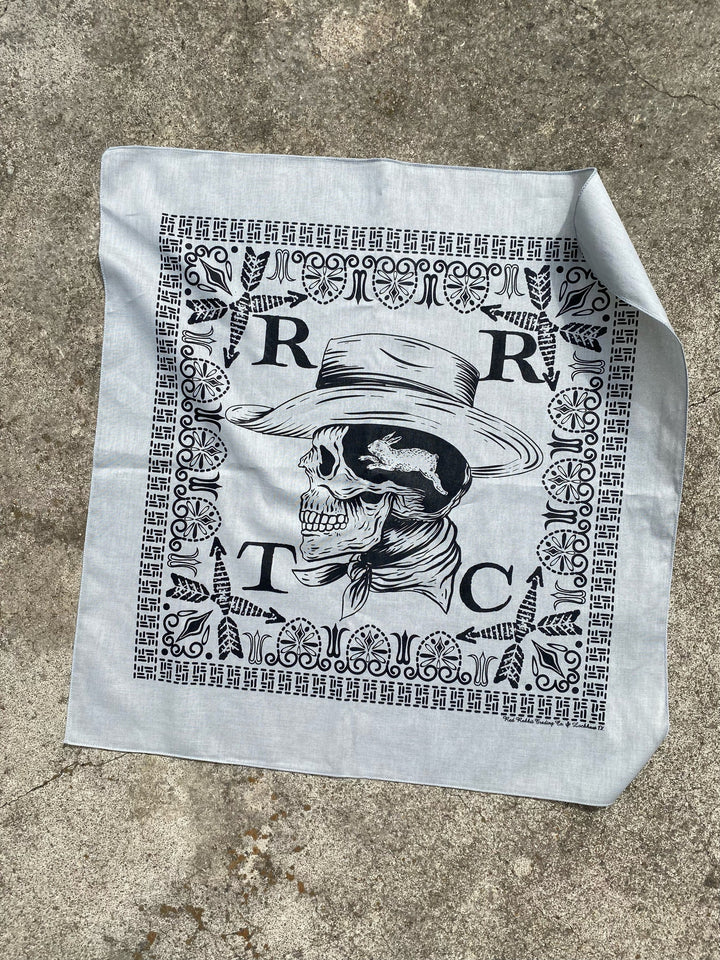 Red Rabbit Trading Co. "Rabbit on the Brain" Skull Bandanas