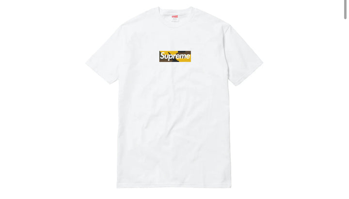 Supreme Box Logo Tee Shirt Brooklyn White