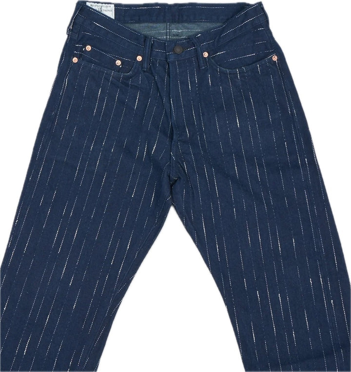 SDA "Rain" Kasuri Tapered Jeans [D1885]