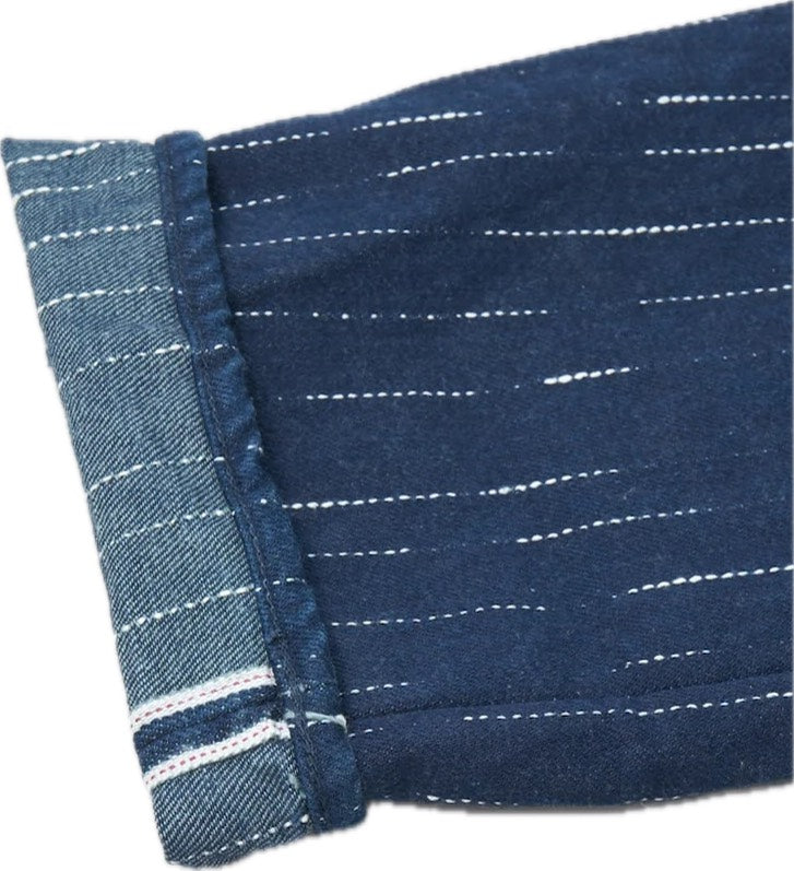 SDA "Rain" Kasuri Tapered Jeans [D1885]