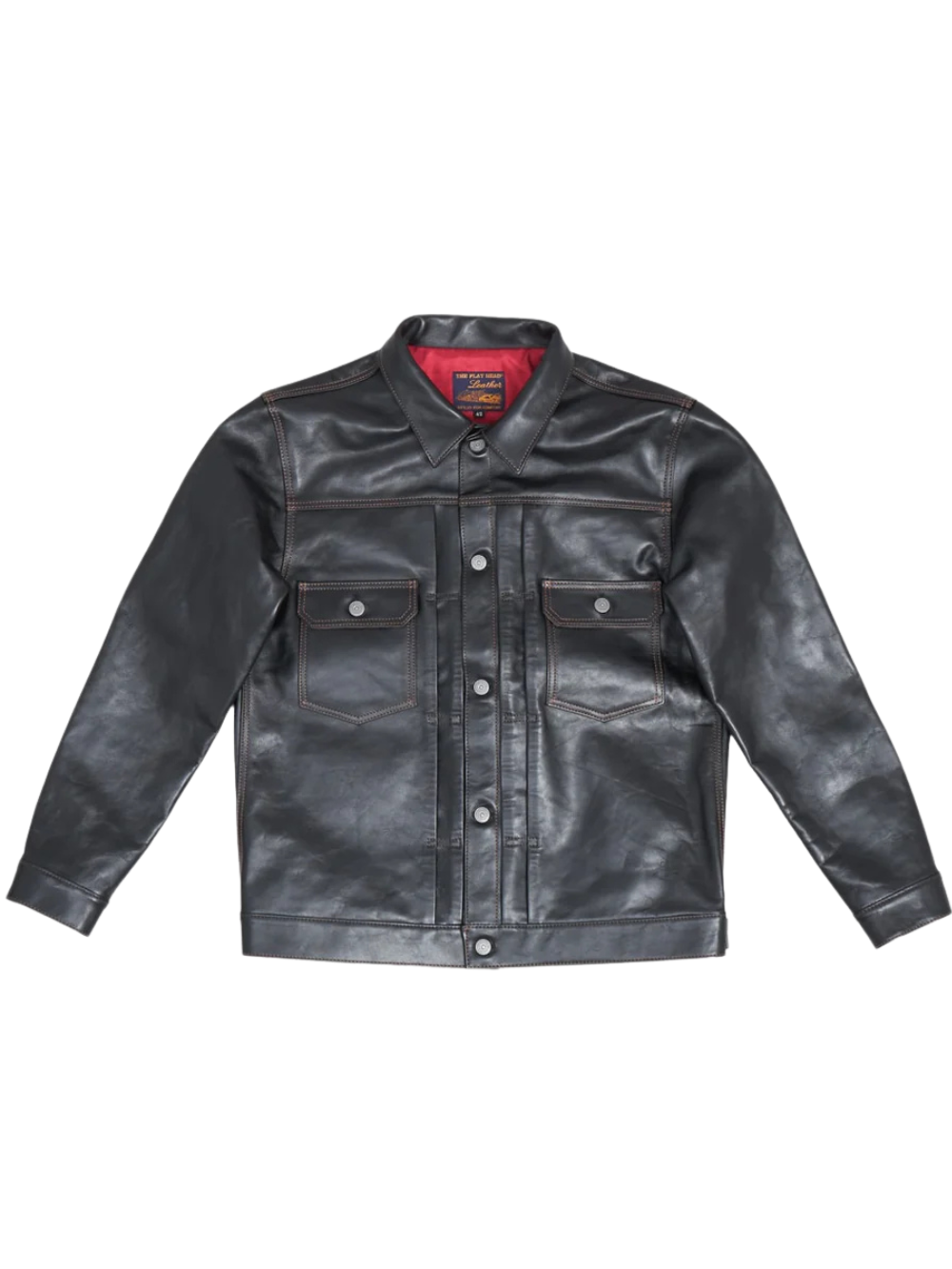 The Flat Head - Horsehide 50's Leather Jacket [FN-LJ-HJ002]