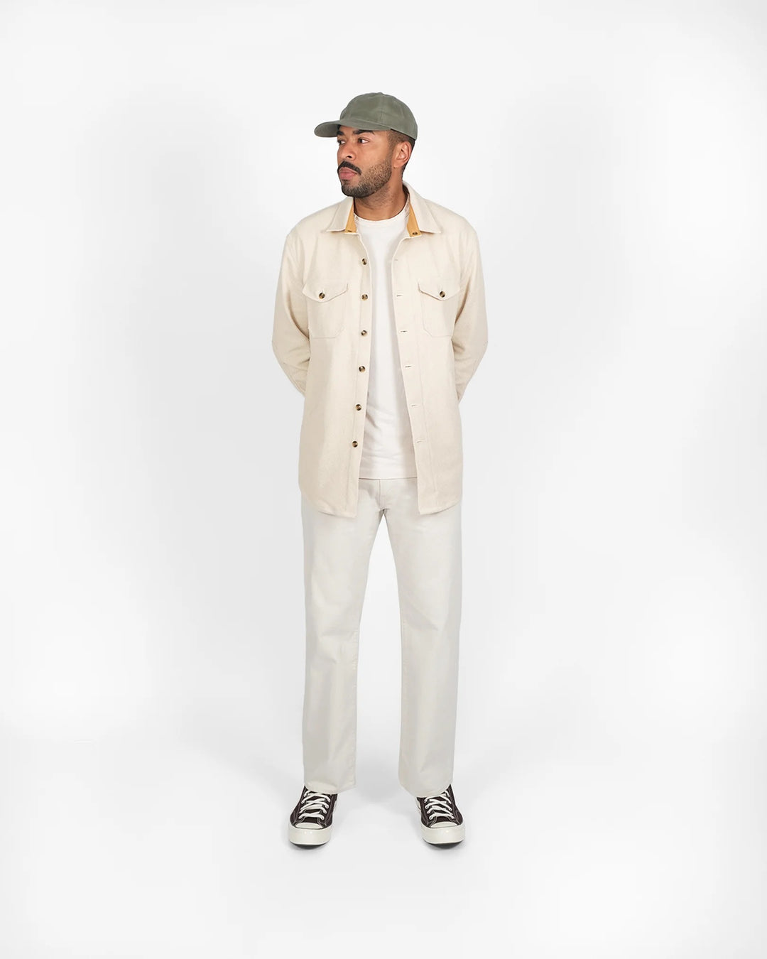Dehen 1920 - Crissman Overshirt Natural Sashi-Ori [OS001-NAS]