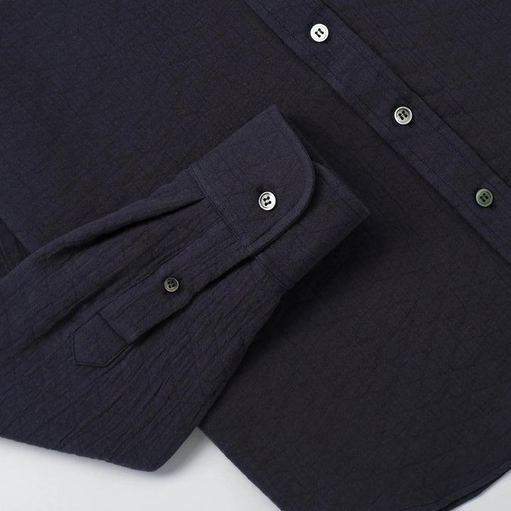 Outclass - Navy Quilted Classic Shirt [2392] *Pre Order*