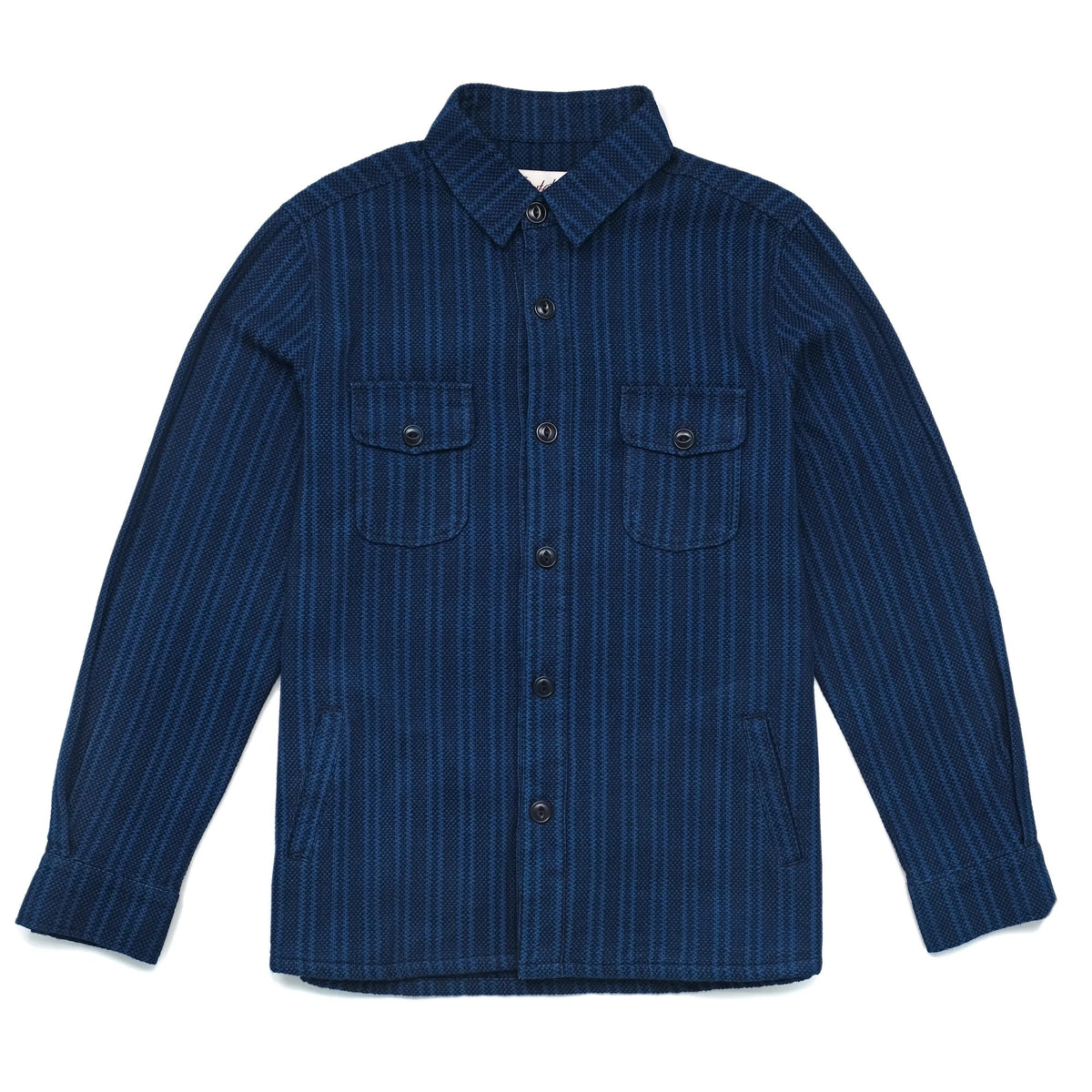 Outclass - Sashiko Stripe Overshirt [3275]