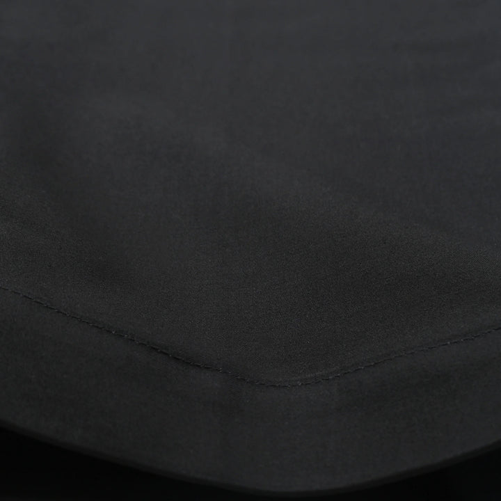 Outclass - Black Sateen Pleated Shorts [1571]