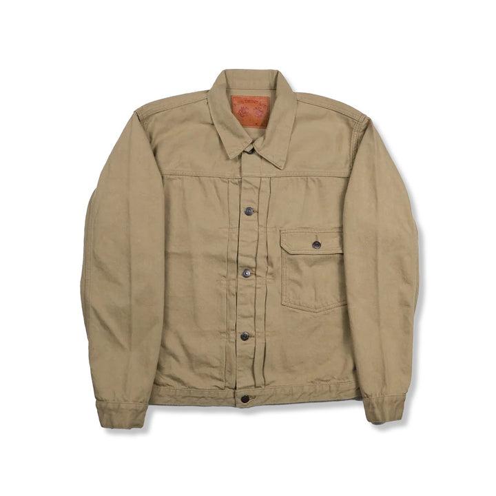 Full Count - Type 1 Beige Denim Jacket [2107BE]