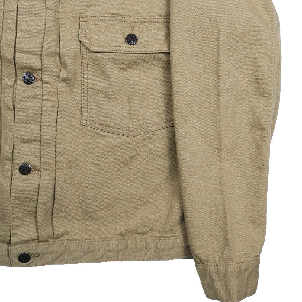 Full Count - Type 1 Beige Denim Jacket [2107BE]