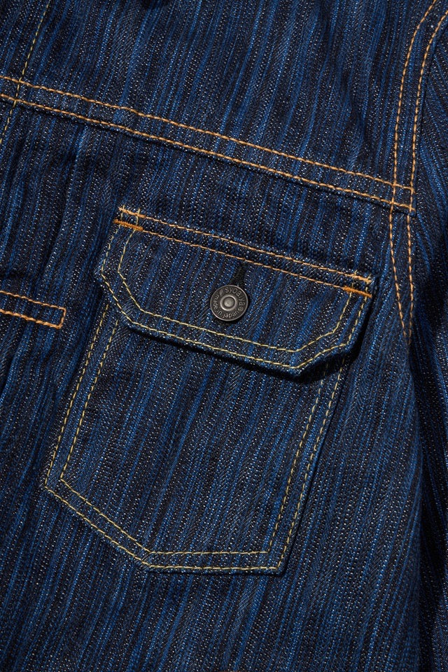 Pure Blue Japan Waterfall Denim Type 2 Jacket [6225-D]