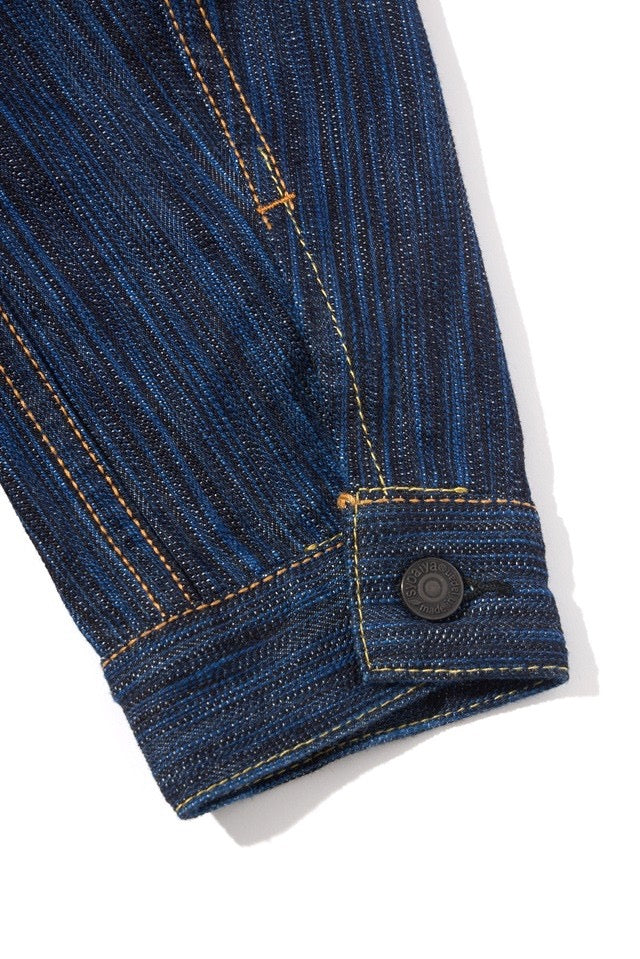 Pure Blue Japan Waterfall Denim Type 2 Jacket [6225-D]