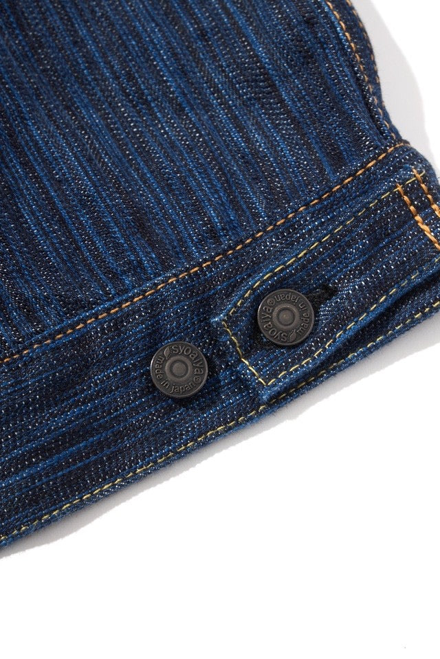 Pure Blue Japan Waterfall Denim Type 2 Jacket [6225-D]