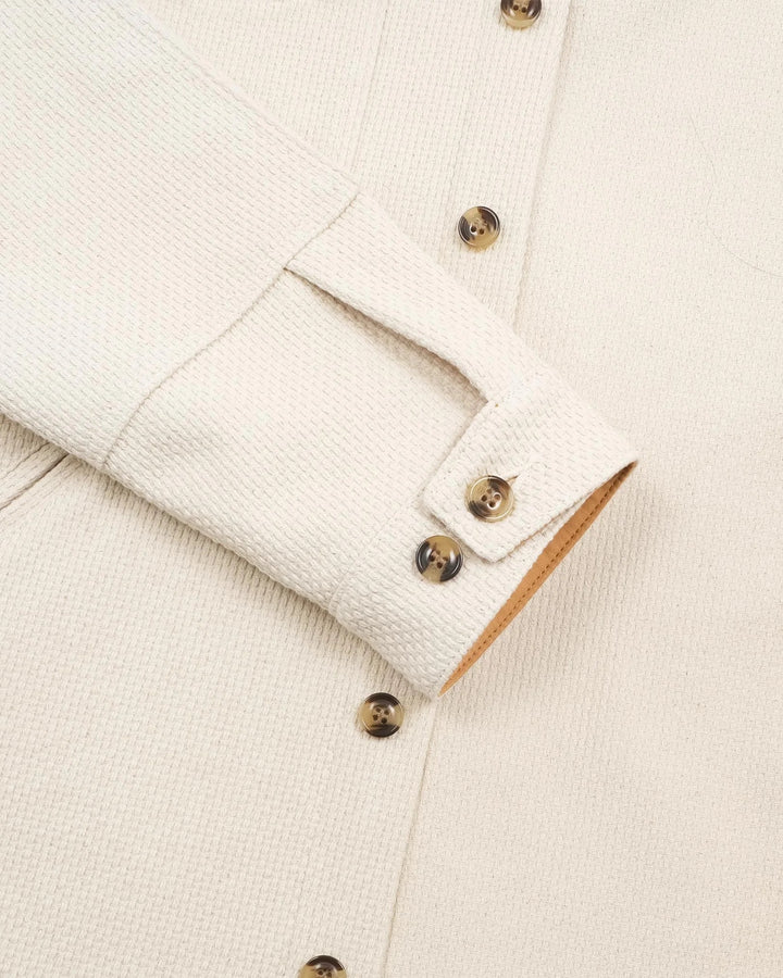 Dehen 1920 - Crissman Overshirt Natural Sashi-Ori [OS001-NAS]