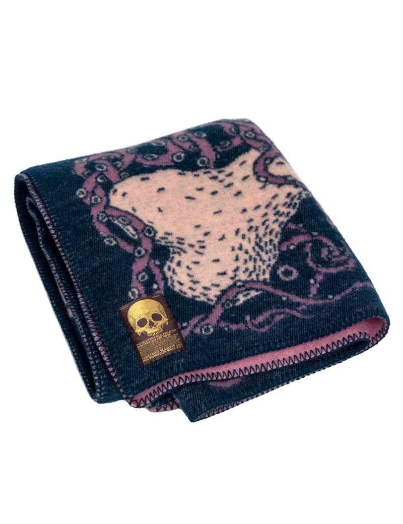 Indigofera x Björn Atldax - "Safe Haven" Wool Blanket ON PREORDER*