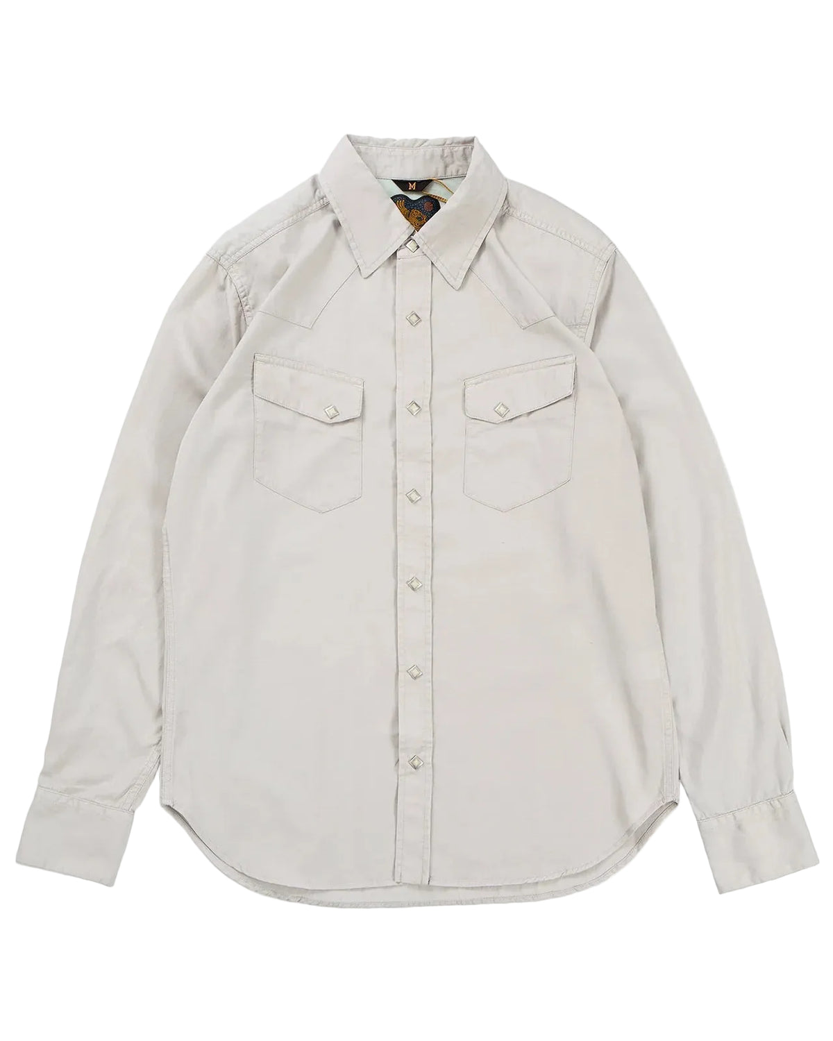 Indigofera - Buster Twill Grey Western Shirt