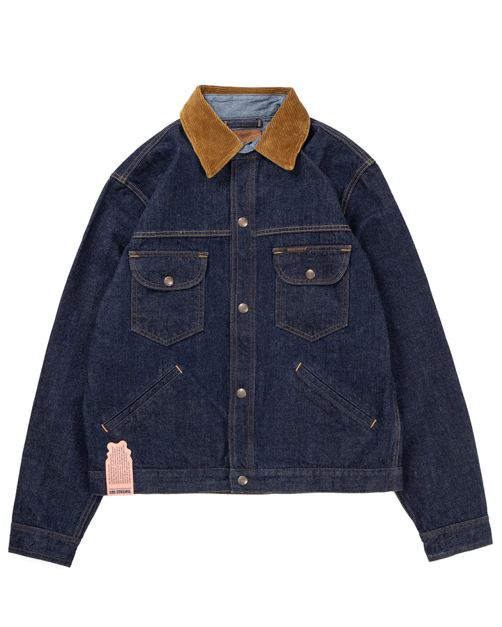 Indigofera - Fargo Quarter Vintage 70s Rinsed Denim Jacket